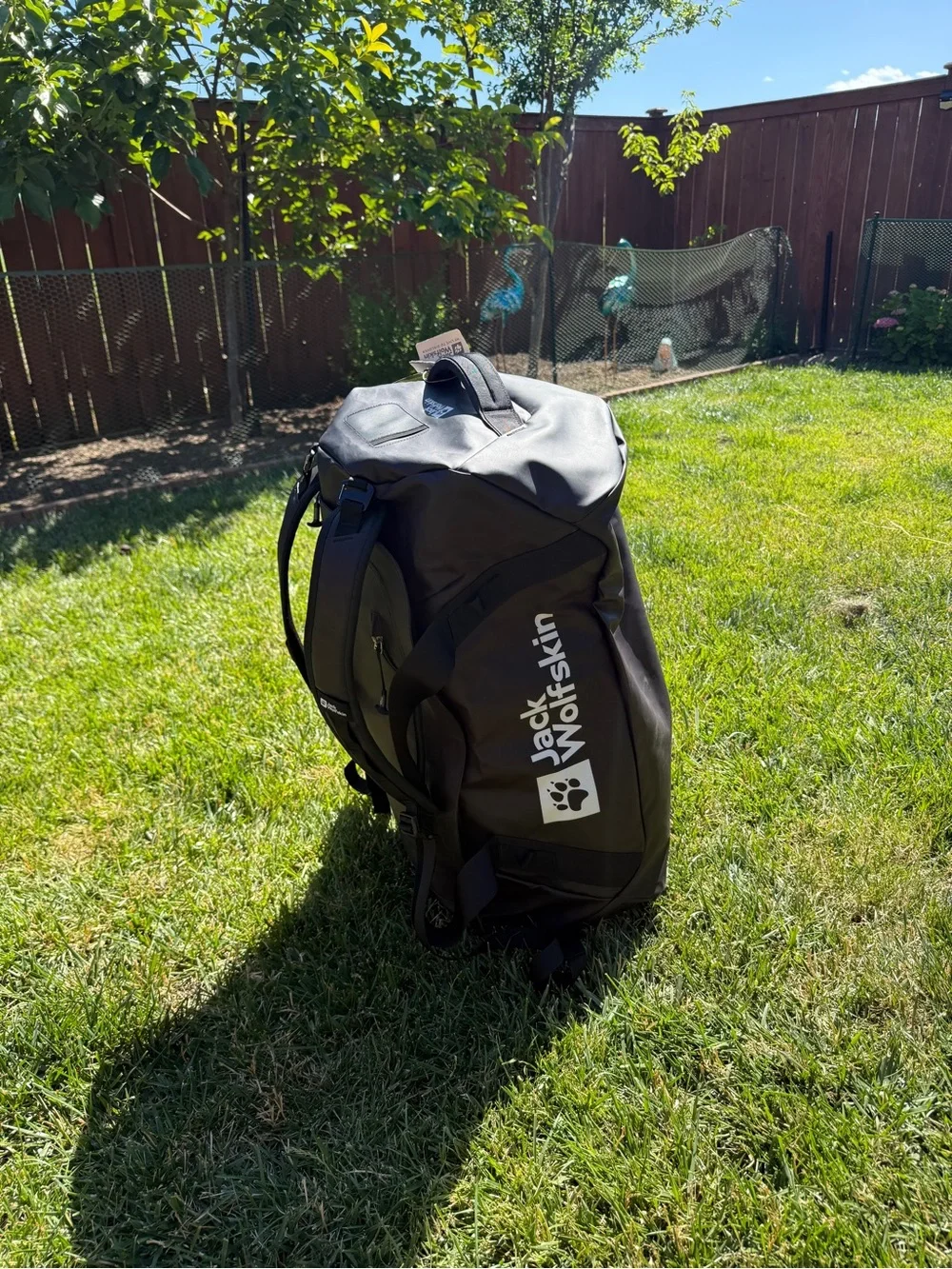 Jack Wolfskin Expdn 100L Heavy Duty Duffle Bag Ultra Durable - Water Resistance